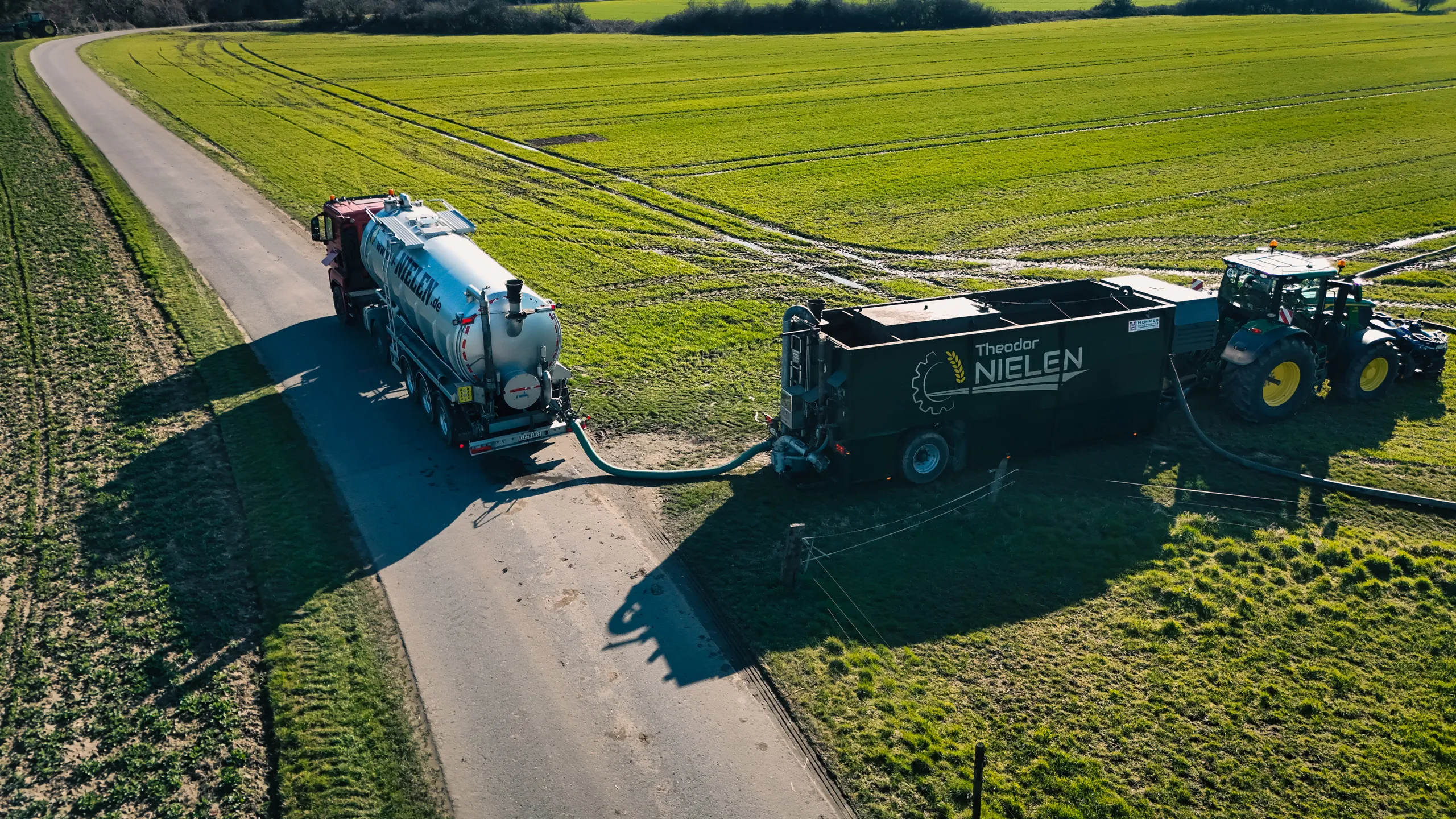 Unser Pumpcotainer im Einsatz